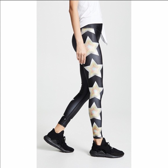 Terez metallic stars leggings xs - Picture 10 of 10